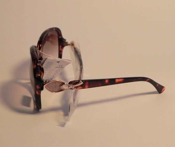 Sonnenbrille leo mit gold und Glitzer